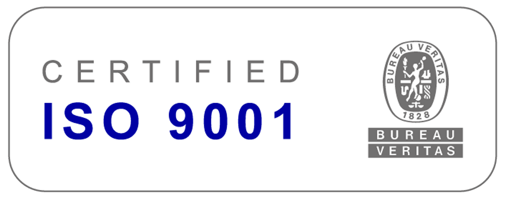 Certificado ISO 9001 Bureau Veritas